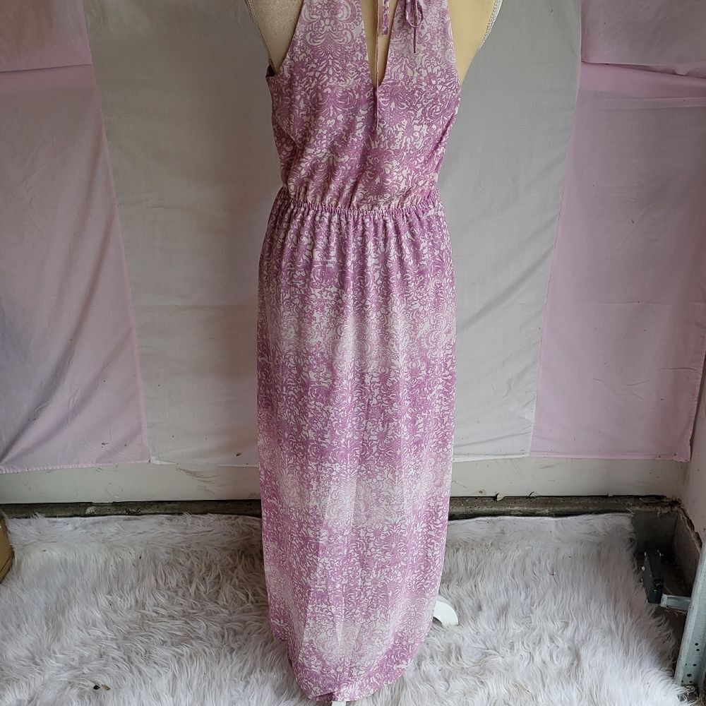 Sanctuary Purple Capetown High Low  Maxi‎ Dress In Faded Lotus Size XS - Picture 9 of 14